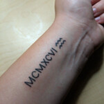 260 Best Roman Numeral Tattoos 2022 Font Styles Numbers Designs In