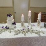 Cake Table Roman Numerals Are The Wedding Date The Wedding Date