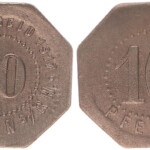 Hamborn 10 Pfennig 1917 Fehlpr gung VF MA Shops