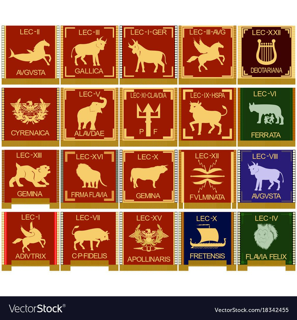 The Character Set Of The Legions Of Ancient Rome The Illustration On A The Character Set Of The Legions Of Ancient Rome The Illustration On A