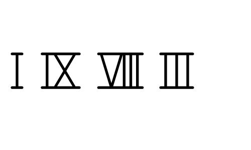 This Roman Numeral Draw It s Also Inpired In Some Of The Tattoos Of