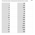 Roman Numerals To Arabic Numerals Lower Numbers Homeschool Books