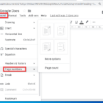 Comment Num roter Les Pages Sur Google Docs AUTOMASITES