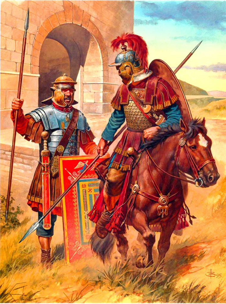 Roman And Byzantine Legion By Roman Soldiers 